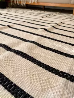 Tapete Bessa 1,00cm x 1,50cm - Irmãs Têxtil