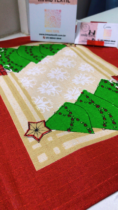 Toalha Americana Natal 0.30cm X 0.40 - comprar online