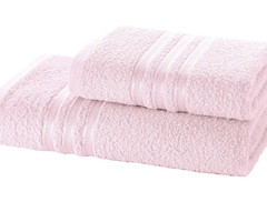 Toalha de Rosto Priori Döhler 50x70 Rosa Claro