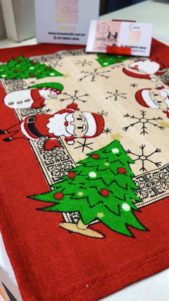 Toalha Americana Natal 0.30cm X 0.40 - Irmãs Têxtil