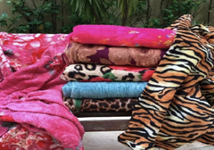 Manta Fofão Casal Estampada - comprar online
