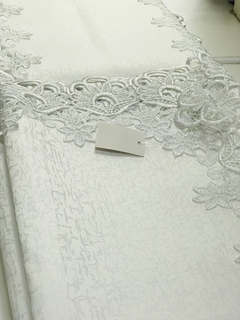 Toalha de Mesa Importada Branca 1.50 X 2.20 - Irmãs Têxtil