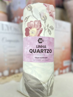 Jogo Casal Hipercal 400 fios, Toque acetinado- Linha Quartzo