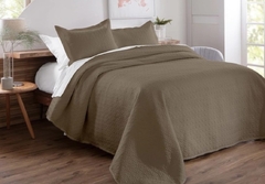 Colcha Casal Classic Rozac- Marrom