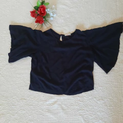 Blusa preta tamanho p - loja online