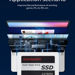 Goldenfir SSD 120GB 250GB 500GB 960GB SSD 2.5 Disco Rígido Disco Discos de Esta