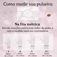Imagem do Pulseira de Ágata Verde - Pedras Naturais