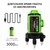 12 linhas 360 nível laser auto-nivelamento laser verde 3d horizontal e vertical - comprar online
