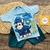 Conjunto infantil personagens - loja online
