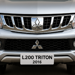 Grade Frontal Mitsubishi L200 Triton Cromada 2016 2017 2018 na internet