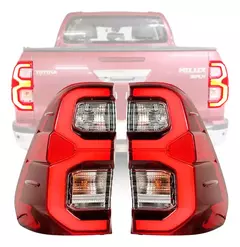 Lanterna Traseira Com Led Hilux Modelo 2021 Srx - comprar online