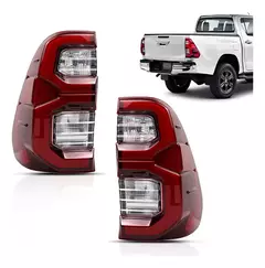 Lanterna Traseira Com Led Hilux Modelo 2021 Srx