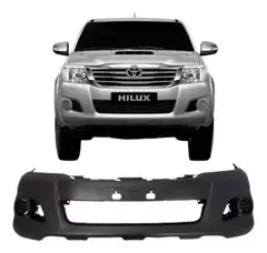 Parachoque Dianteiro Hilux Sw4 2012 2013 2014 2015 Com Furo