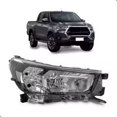 Farol Toyota Hilux 2021 Até 2023 Sem Led - comprar online