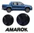 EMBLEMA DA TAMPA TRASEIRA AMAROK 17/ BLACK PIANO