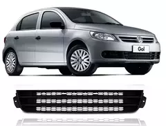 Grade Central Do Parachoque Gol Voyage G5 2009 2010 2011 2012 Friso Preto - comprar online