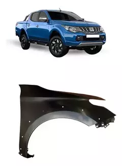 PARALAMA TRITON COM FURO MOLDURA COM FURO PISCA TRITON 16/