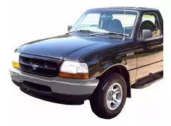 Parachoque Dianteiro Ranger 98 A 2000 2001 2002 2003 Cromado - Flamma Autopeças