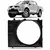 Defletor Radiador L200 Triton 2007 08 09 10 11 12 13 Diesel - comprar online