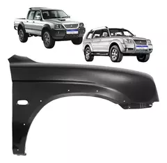 Paralama L200 Sport 2003 2004 2005 2006 2007 Com Furo - comprar online