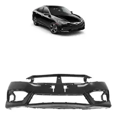 Parachoque Dianteiro Civic 2016 2017 2018 2019 - comprar online