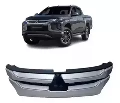 Grade Radiador L200 Triton Com Moldura Prata 2021 2022 2023 - comprar online