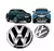 EMBLEMA DA GRADE AMAROK 17/ CROMADO