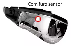 PARACHOQUE TRASEIRO CROMADO RANGER 12/23 C/FURO SENSOR - comprar online