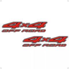 Adesivo 4x4 Off Road Compatível Com Frontier 2003 em diante - comprar online