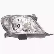Farol Toyota Hilux 2009 2010 2011 Cromado - comprar online