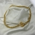 Choker Veneziana com fecho T strass