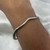 Bracelete Ondulado Níquel - comprar online