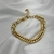 Pulseira de Corrente Groumet Dupla