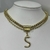 Choker de Corrente Dupla Com Inicial de A-Z na internet