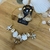 Conjunto de Concha de Resina Mesclada