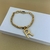 Pulseira de Inicial de A -Z