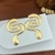 Brinco Espiral com Textura