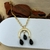 Conjunto de 3 Pontas de Cristal Preto - comprar online