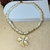 Choker de Pérola Com Flor - comprar online