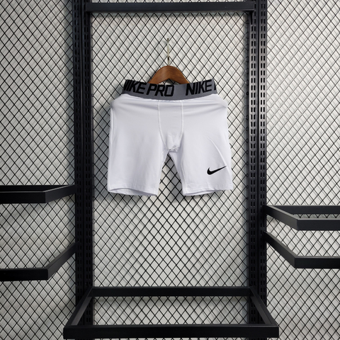 Bermuda Térmica Nike Pro | Branca