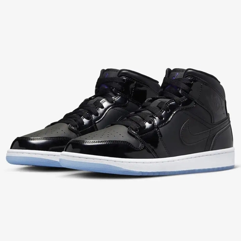 Tênis Air Jordan 1 Mid "Space Jam" Preto - comprar online