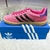 Tênis Gazelle Rosa Classico Retro Super Confortavel - MadduShoes
