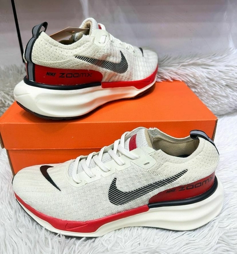 Tênis Zoom MX Invincible 3 Branco Vermelho - comprar online