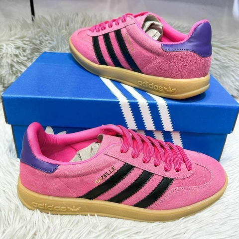 Tênis Gazelle Rosa Classico Retro Super Confortavel - comprar online