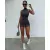 Vestido feminino mini tubinho sem manga básico sexy - loja online