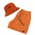 Imagem do Short Praia + Chapeu Bucket Hat Com Cordao e Coroa