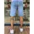 Bermuda Jeans Masculina Destroyed Coleção Primavera Verão - ALFA4SHOPP