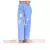 Calça Jeans Feminina Wide Leg Destroyed Linha Premium Pantalona Larguinha Modela Bumbum Cintura Alta Clara na internet