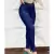 Calça Jeans Feminina Escura Arranhados Premium Modela Levanta Bumbum Cós Cintura Alta Skinny com Elastano Lycra na internet