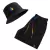 Short Praia + Chapeu Bucket Hat Com Cordao e Coroa - loja online